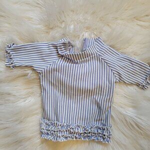 Ruffle Butts Girls Swim Top